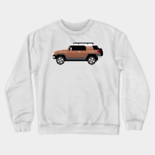 Toyota FJ Cruiser Pixelart Crewneck Sweatshirt